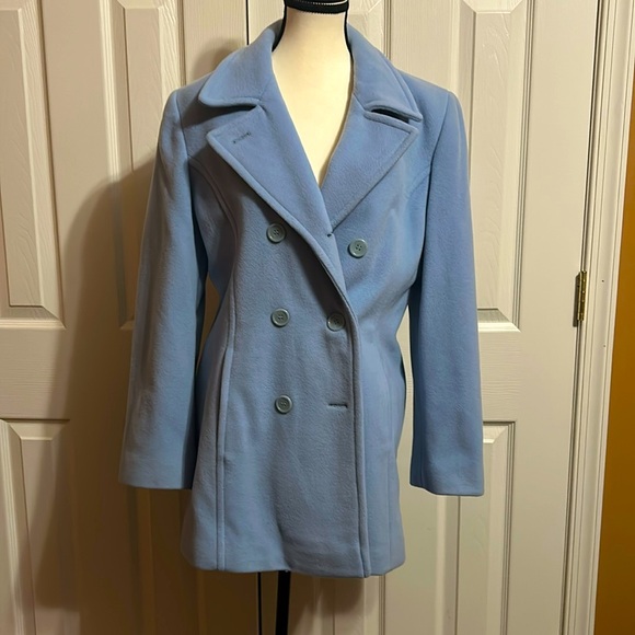 Marvin Richards Jackets & Blazers - Marvin Richard’s Women’s Light blue Button up jacket Size M Like new condition